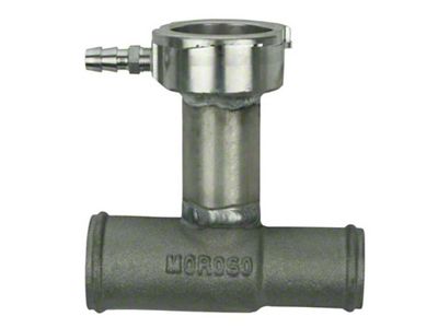 Moroso Inline Extended Filler Neck 1.5in In / 1.25in Out - 63482