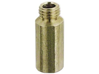 Moroso Jet Spacer - Holley - 1/4in-32 STD - Brass - 65440