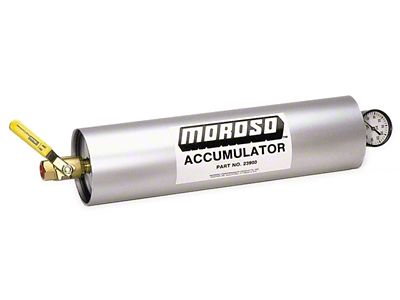Moroso Oil Accumulator - 3 Quart - 20-1/8in x 4.25in - 23900