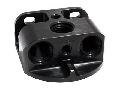Moroso Oil Filter Adapter - Remote Mount - Front Port - 23764