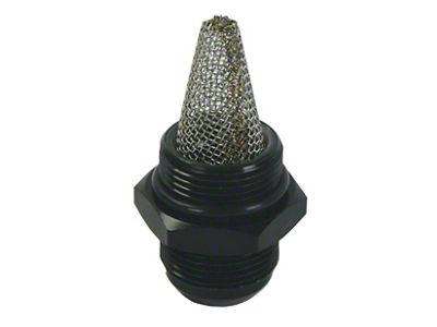 Moroso Oil Filter Fitting -16An to -16An w/External Screen - 23962