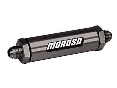 Moroso Oil Filter - In Line Screened -10An - Aluminum - 23850