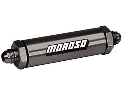 Moroso Oil Filter - In Line Screened -12An - Aluminum - 23860