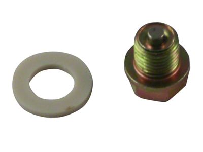 Moroso Oil Pan Drain Plug w/Nylon Washer - 14mm x - 97003