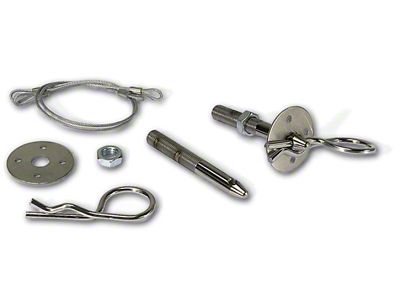 Moroso Oval Track Hood Pin Set - 3/8in Diameter - 39015