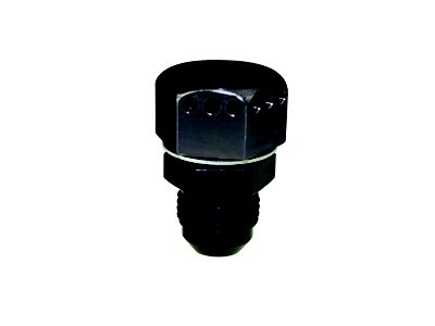 Moroso Positive Seal Vented Fitting -10An Male - Aluminum - 22624
