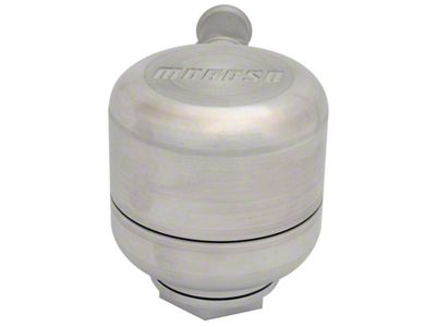 Moroso Positive Locking Breather w/Filter - Billet Aluminum - 68788