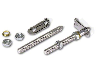 Moroso Quick Release Hood Pin Set - 3/8in Diameter - 39010