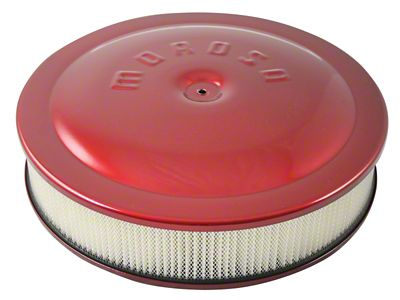 Moroso Racing Air Cleaner - 14in x 3in Filter - 65905