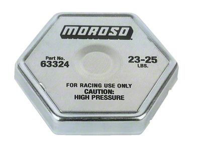 Moroso Racing Radiator Cap - 23-25lbs - 63324