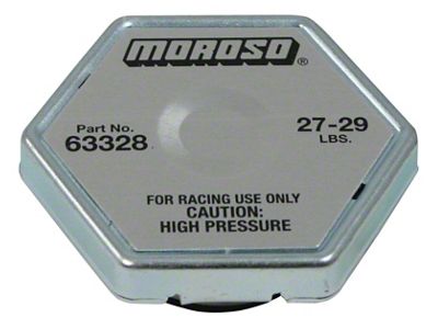 Moroso Racing Radiator Cap - 27-29lbs - 63328