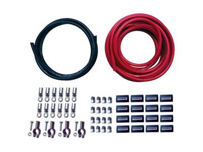 Moroso Remote/Dual Battery Cable Kit w/Screw Terminals - 74057