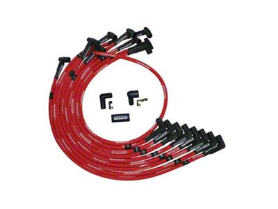 Moroso SBC Over Valve Cover 90 Deg Plug HEI Sleeved - 52525