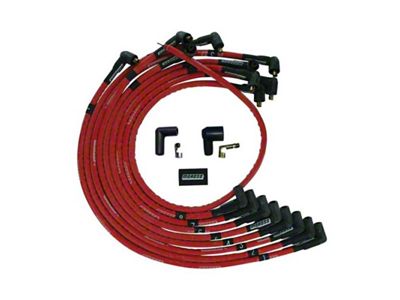 Moroso SBC Over Valve Cover 90Deg Plug Non-HEI Sleeved Ultra - 52526