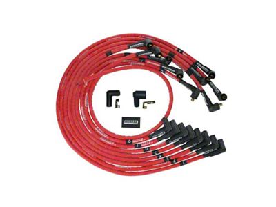 Moroso SBC Under Header 90 Deg Plug Non-HEI Sleeved Ultra - 52529