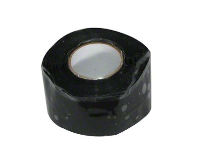 Moroso Self-Vulcanizing Tape - Black - 12ft Roll x 1in - 72038