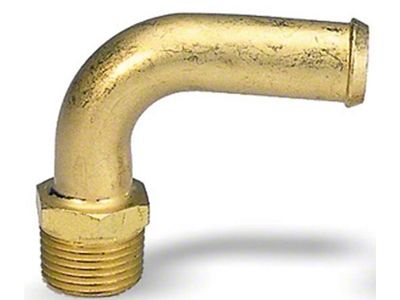 Moroso Streamline Fuel Line Fitting - 3/8in NPT to 1/2in - 65130