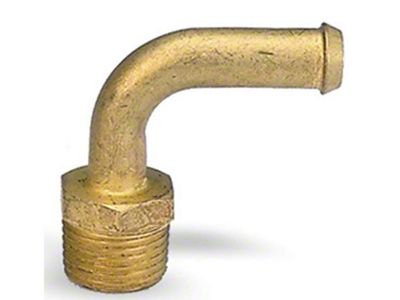 Moroso Streamline Fuel Line Fitting - 3/8in NPT to 3/8in - 65140