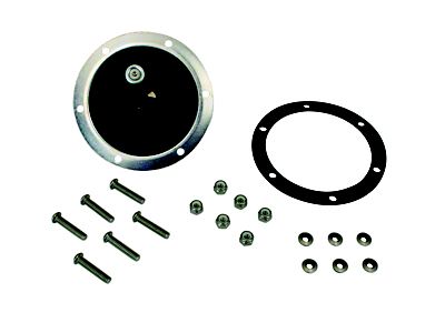 Moroso Supercharger Fuel Cell Cap w/Ring/Gasket/Hardware - Black - 97092
