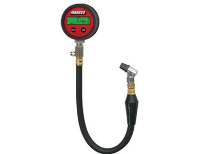 Moroso Tire Pressure Gauge 0-15psi - Digital Backlit - 89574