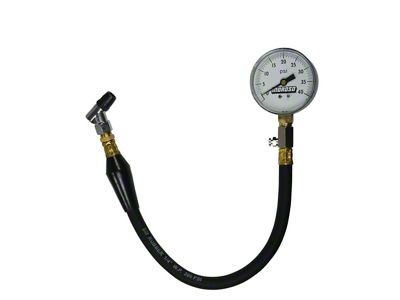 Moroso Tire Pressure Gauge 0-40psi - 2-5/8in Display - 2 - 89555