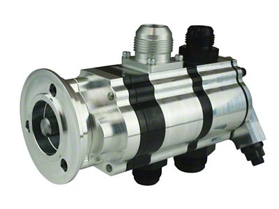 Moroso Tri-Lobe Dry Sump 2-Stage Oil Pump for Procharger V-Band - 22332
