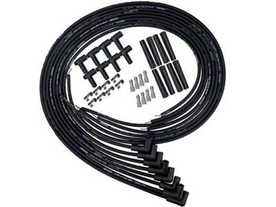 Moroso Universal 90 Degree Plug Ends Black Ultra 40 Wire - 73852
