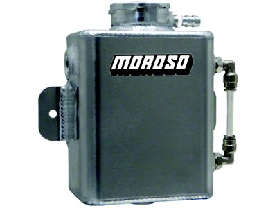 Moroso Universal Coolant Expansion Tank w/Sight Tube - Billet Filler - 63773