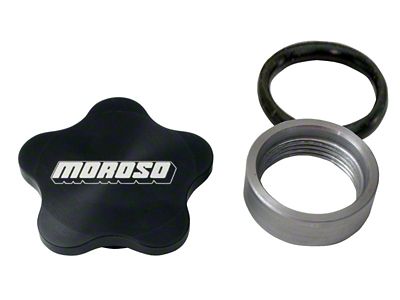 Moroso Universal Filler Cap Kit - 1-3/8-12 - Aluminum Bung - 85283