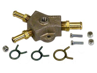 Moroso Universal Fuel Block Kit - 1/2in Hose Inlet w/Two - 65160