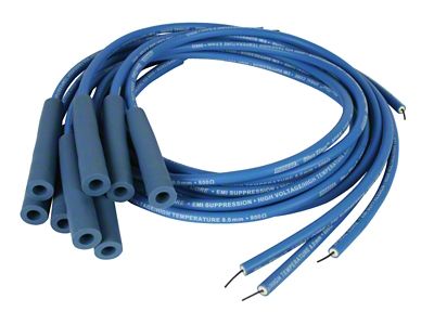 Moroso Universal Ignition Wire Set - Blue Max - Spiral - 73226