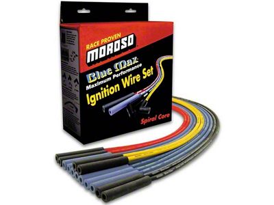 Moroso Universal Ignition Wire Set - Blue Max - Spiral - 73232