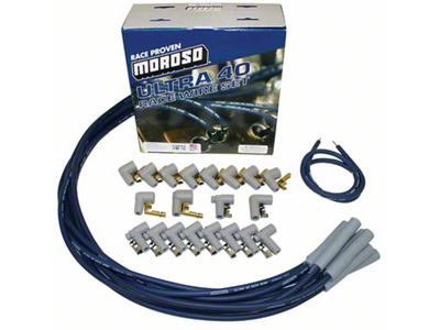 Moroso Universal Ignition Wire Set - Ultra 40 - Straight - 73801