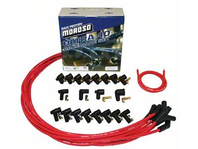 Moroso Universal Ignition Wire Set - Ultra 40 - Unsleeved - 73836