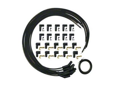 Moroso Universal Mag Tune 135 Degree Wire Set - Black - 9882M