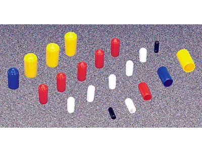 Moroso Vacuum Line Cap Kit - Multi-Colored Caps - 41090