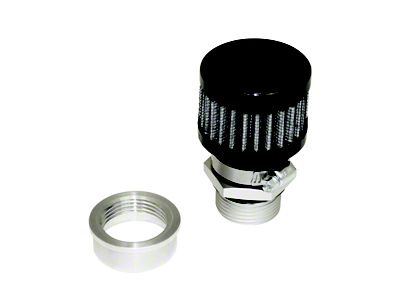Moroso Weld-On Valve Cover Breather Kit - Aluminum Valve Covers - 68853