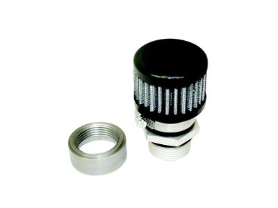Moroso Weld-On Valve Cover Breather Kit - Steel Valve Covers - 68851