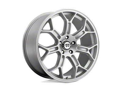 Motegi Techno Mesh S Race Silver Wheel; 19x10; 79mm Offset