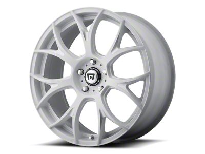 Motegi MR126 Matte White with Milled Accents Wheel; 20x8.5; 38mm Offset