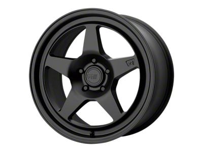 Motegi MR137 Satin Black Wheel; 18x9.5; 35mm Offset; 5x114.3mm Bolt Pattern; 72.56mm Hub Bore