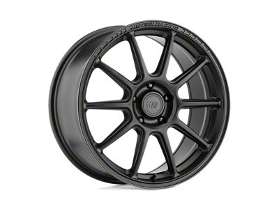 Motegi SS10 Satin Black Wheel; 18x8.5; 45mm Offset