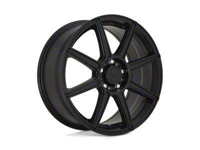 Motegi CS8 Satin Black Wheel; 18x8; 45mm Offset