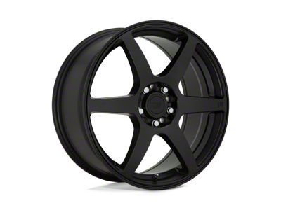 Motegi CS6 Satin Black Wheel; 18x8; 45mm Offset