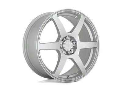 Motegi CS6 Hyper Silver Wheel; 16x7; 40mm Offset