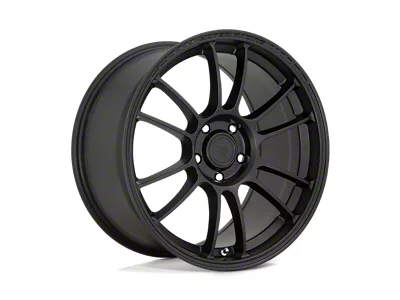 Motegi SS6 Satin Black Wheel; 18x8.5; 42mm Offset