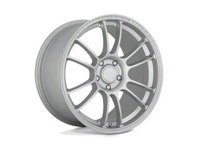 Motegi SS6 Hyper Silver Wheel; 18x9.5; 35mm Offset; 5x114.3mm Bolt Pattern; 72.56mm Hub Bore