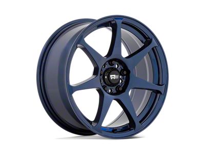 Motegi Battle Midnight Blue Wheel; 17x8; 30mm Offset