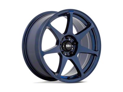 Motegi Battle Midnight Blue Wheel; 17x8; 30mm Offset; 5x110mm Bolt Pattern; 72.56mm Hub Bore