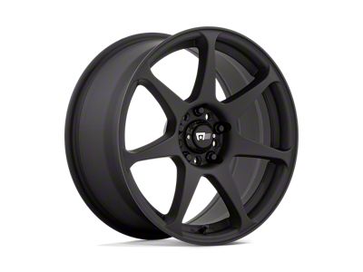 Motegi Battle Matte Black Wheel; 17x8; 30mm Offset